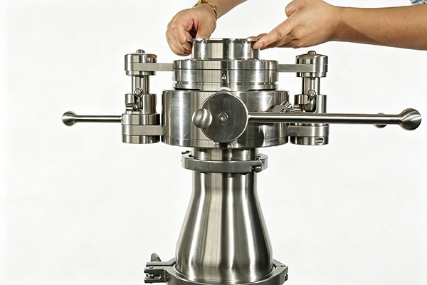 GMP High Containment Manual Split Butterfly Valve