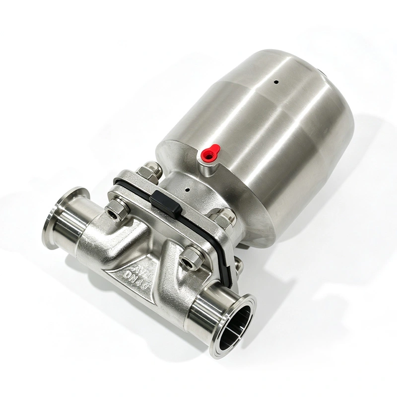 Sanitary Manual Pneumatic Actuated Diaphragm Valve